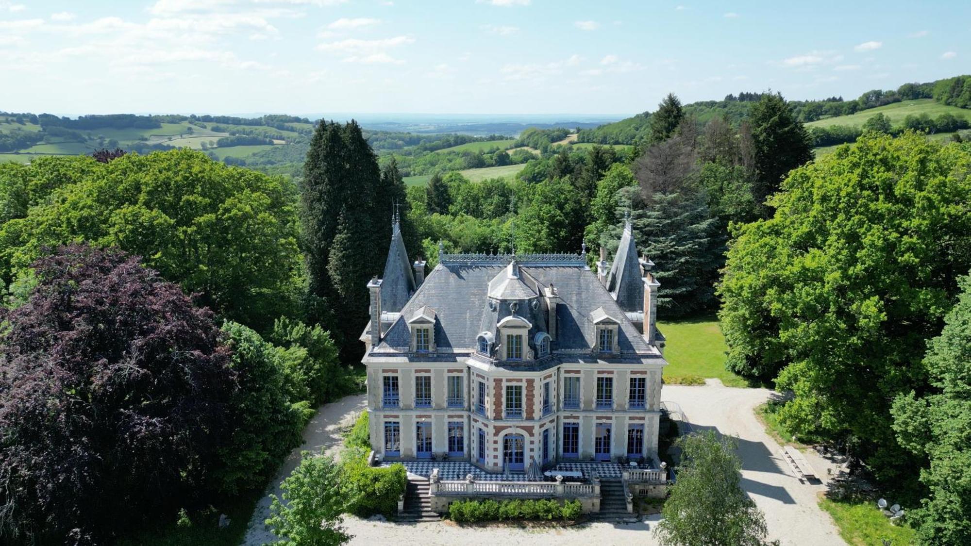 Chateau De Clinzeau Saint-Leger-de-Fougeret Exteriér fotografie